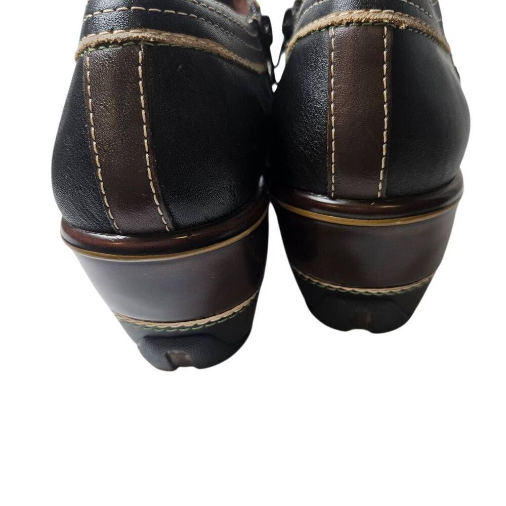 Jambu womens black leather Beijing ankle boots. 10M. New! - Picture 5 of 8